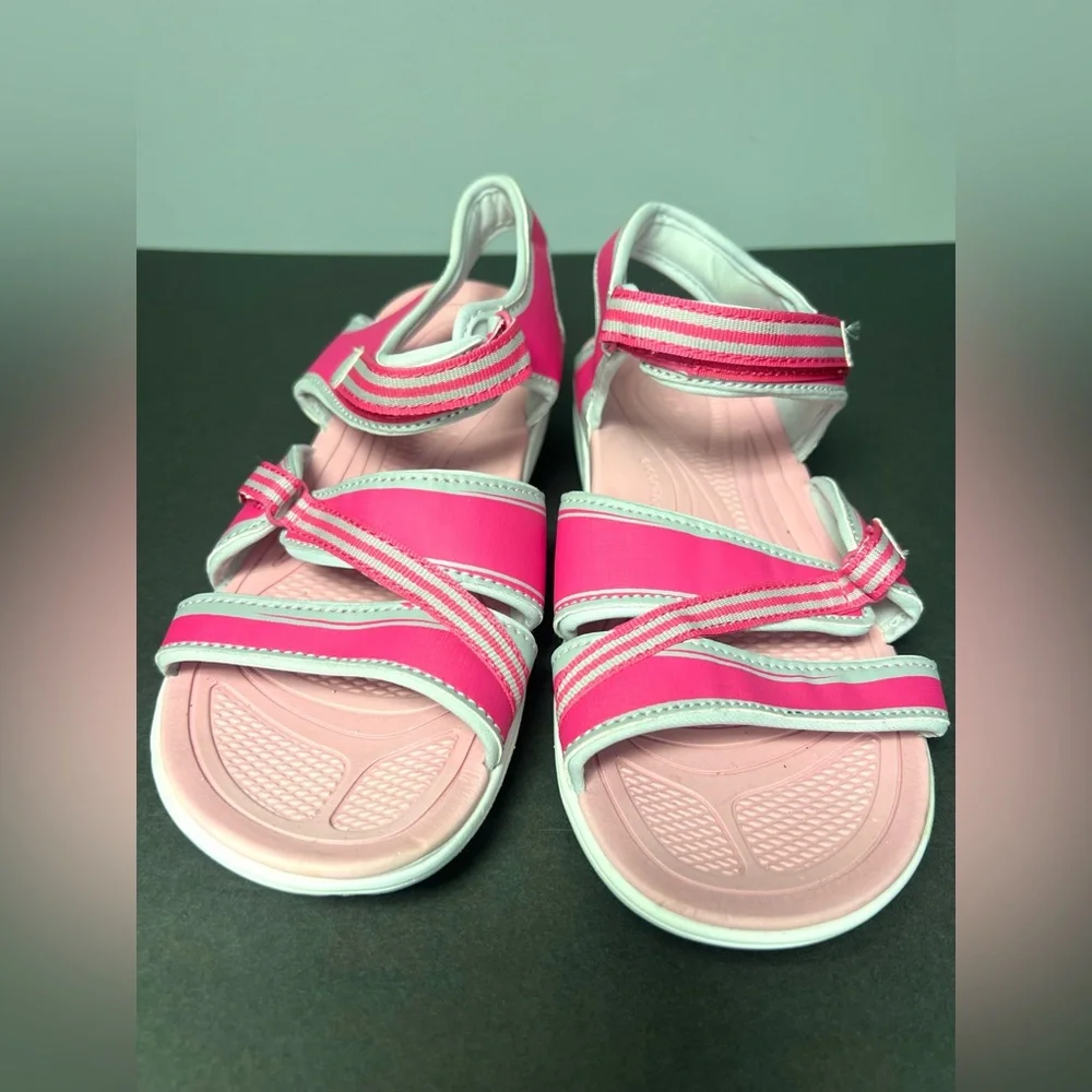 Ryka- Pink/White Sandals-Size:8.5, Barely used,‎ stickers on bottom